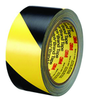 List 5702 48 x" x 36 yds Safety Stripe Tape - Black/Yellow - Exact Tool & Supply