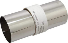 Made in USA - 50 Inch Long x 6 Inch Wide x 0.001 Inch Thick, Roll Shim Stock - Stainless Steel - Exact Tool & Supply