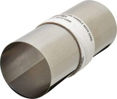 Made in USA - 50 Inch Long x 6 Inch Wide x 0.002 Inch Thick, Roll Shim Stock - Stainless Steel - Exact Tool & Supply