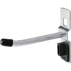 Kennedy - 5/32" Diam, 2-3/8" Long Single Angled End Pegboard Hook - Steel - Exact Tool & Supply