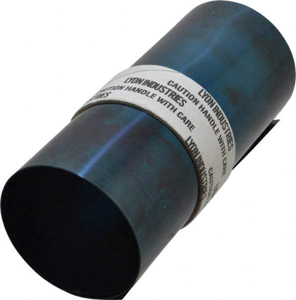 Made in USA - 50 Inch Long x 6 Inch Wide x 0.004 Inch Thick, Roll Shim Stock - Spring Steel - Exact Tool & Supply