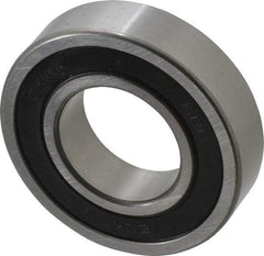 Value Collection - 1-1/4" Bore Diam, 2-1/2" OD, Double Seal Semi Ground Extra Light Radial Ball Bearing - 5/8" Wide, 1 Row, Round Bore, 2,195 Lb Static Capacity, 3,751 Lb Dynamic Capacity - Exact Tool & Supply