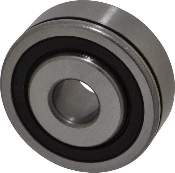 Value Collection - 1/2" Bore Diam, 1-3/4" OD, Double Seal Semi Ground Extra Light Radial Ball Bearing - 1 Row, Round Bore, 707 Lb Static Capacity, 1,366 Lb Dynamic Capacity - Exact Tool & Supply
