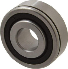 Value Collection - 5/8" Bore Diam, 1-3/4" OD, Double Seal Semi Ground Extra Light Radial Ball Bearing - 1 Row, Round Bore, 707 Lb Static Capacity, 1,366 Lb Dynamic Capacity - Exact Tool & Supply
