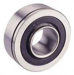 Value Collection - 1-1/4" Bore Diam, 2-9/16" OD, Double Seal Semi Ground Extra Light Radial Ball Bearing - 1 Row, Round Bore, 1,831 Lb Static Capacity, 3,070 Lb Dynamic Capacity - Exact Tool & Supply