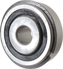 Value Collection - 1/2" Bore Diam, 1-3/4" OD, Double Seal Semi Ground Extra Light Radial Ball Bearing - 1 Row, Round Bore, 707 Lb Static Capacity, 1,366 Lb Dynamic Capacity - Exact Tool & Supply
