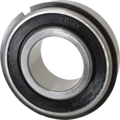 Value Collection - 1" Bore Diam, 2" OD, Double Seal Semi Ground Extra Light Radial Ball Bearing - 1 Row, Round Bore, 1,096 Lb Static Capacity, 2,040 Lb Dynamic Capacity - Exact Tool & Supply