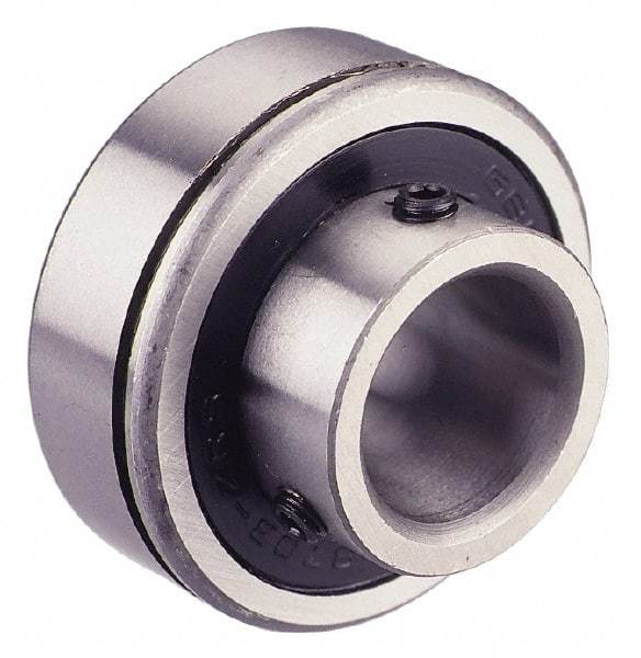 Value Collection - 1-1/4" Bore Diam, 2-9/16" OD, Double Seal Semi Ground Extra Light Radial Ball Bearing - 1 Row, Round Bore, 1,831 Lb Static Capacity, 3,070 Lb Dynamic Capacity - Exact Tool & Supply