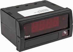 Simpson Electric - 3-1/2 Digits, Digital LED, DC Milliamp, Panel Meter - 50/60 Hz, 10 Ohms, 120 VAC, Red - Exact Tool & Supply