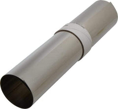 Made in USA - 50 Inch Long x 12 Inch Wide x 0.003 Inch Thick, Roll Shim Stock - Stainless Steel - Exact Tool & Supply