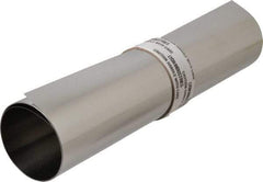Made in USA - 50 Inch Long x 12 Inch Wide x 0.007 Inch Thick, Roll Shim Stock - Stainless Steel - Exact Tool & Supply