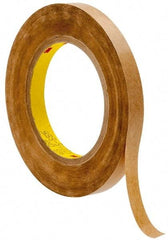 3M - 60 Yds. Long x 1/2" Wide, High Strength Acrylic Adhesive Transfer Tape - Paper Liner, 2 mil Thick - Exact Tool & Supply