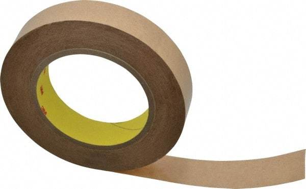 3M - 60 Yds. Long x 1" Wide, High Strength Acrylic Adhesive Transfer Tape - Paper Liner, 2 mil Thick - Exact Tool & Supply