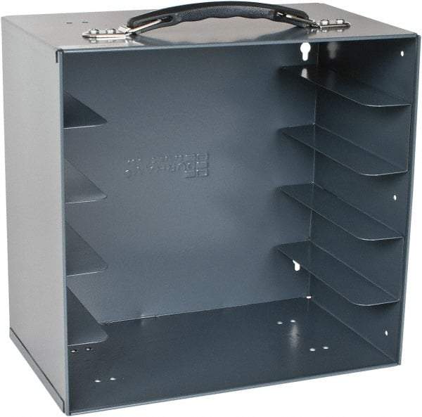Durham - Small Parts Rack For Small Compartment Boxes - 6-3/4" Deep x 11-1/4" Wide x 10-3/4" High - Exact Tool & Supply