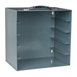 Durham - Small Parts Rack For Large Compartment Boxes - 9-1/8" Deep x 13-1/2" Wide x 13-1/4" High - Exact Tool & Supply