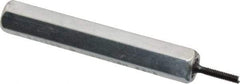 Heli-Coil - #2-56, Free-Running & Locking Insert Compatible, Mandrel Thread Insert Hand Installation Tool - Type I Threaded Mandrel, UNC Thread, 2-7/16" OAL, 5/16" Spinner Diam, #2-56 Insert Internal Thread - Exact Tool & Supply