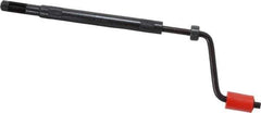 Heli-Coil - #6-32, Free-Running & Locking Insert Compatible, Prewinder Thread Insert Hand Installation Tool - Type II Prewinder, UNC Thread, 3/8" Body Diam, 4-5/8" Prewinder Length, 2-9/32" Spinner Diam, #6-32 Insert Internal Thread - Exact Tool & Supply