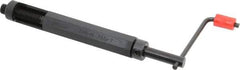 Heli-Coil - 7/16-14, Free-Running & Locking Insert Compatible, Prewinder Thread Insert Hand Installation Tool - Type II Prewinder, UNC Thread, 25/32" Body Diam, 7/16" Prewinder Length, 3-23/32" Spinner Diam, 7/16-14 Insert Internal Thread - Exact Tool & Supply
