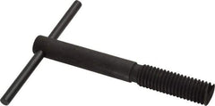 Heli-Coil - 5/8-11, Free-Running & Locking Insert Compatible, Mandrel Thread Insert Hand Installation Tool - Type III Threaded Mandrel, UNC Thread, 4-7/8" OAL, 4" Spinner Diam, 5/8-11 Insert Internal Thread - Exact Tool & Supply
