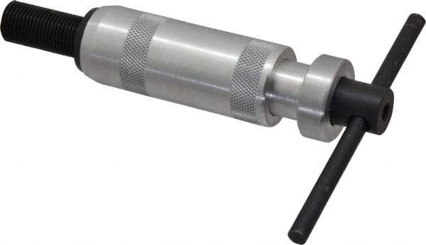 Heli-Coil - 5/8-18, Free-Running & Locking Insert Compatible, Prewinder Thread Insert Hand Installation Tool - Type IV Non-Captive Prewinder, UNF Thread, 2-7/8" Prewinder Length, 1-1/8" Spinner Diam, 5/8-18 Insert Internal Thread - Exact Tool & Supply