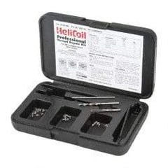 Heli-Coil - 36 Inserts, #4-40 UNC, Thread Repair Kit - 0.168" Insert Length - Exact Tool & Supply