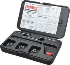 Heli-Coil - 36 Inserts, #5-40 UNC, Thread Repair Kit - 0.188" Insert Length - Exact Tool & Supply