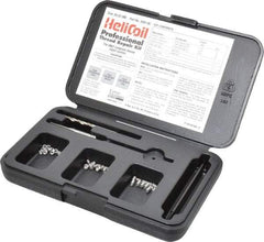 Heli-Coil - 36 Inserts, #6-32 UNC, Thread Repair Kit - 0.207" Insert Length - Exact Tool & Supply
