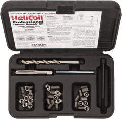 Heli-Coil - 36 Inserts, 5/16-18 UNC, Thread Repair Kit - 0.469" Insert Length - Exact Tool & Supply