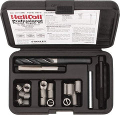 Heli-Coil - 18 Inserts, 1/2-13 UNC, Thread Repair Kit - 0.75" Insert Length - Exact Tool & Supply