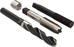 Heli-Coil - 6 Inserts, 9/16-12 UNC, Thread Repair Kit - 0.844" Insert Length - Exact Tool & Supply