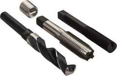 Heli-Coil - 6 Inserts, 5/8-11 UNC, Thread Repair Kit - 0.938" Insert Length - Exact Tool & Supply