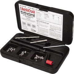 Heli-Coil - 36 Inserts, #8-36 UNF, Thread Repair Kit - 0.246" Insert Length - Exact Tool & Supply