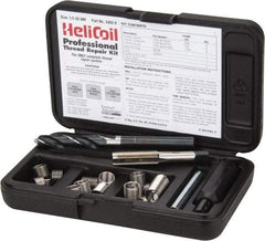 Heli-Coil - 18 Inserts, 1/2-20 UNF, Thread Repair Kit - 0.75" Insert Length - Exact Tool & Supply