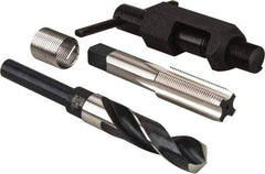 Heli-Coil - 4 Inserts, 3/4-16 UNF, Thread Repair Kit - 1.125" Insert Length - Exact Tool & Supply
