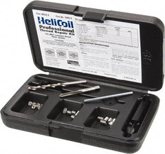 Heli-Coil - 18 Inserts, M5x0.80 Metric Coarse, Thread Repair Kit - 7.5mm Insert Length - Exact Tool & Supply
