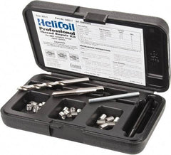 Heli-Coil - 18 Inserts, M7x1.00 Metric Coarse, Thread Repair Kit - 10.5mm Insert Length - Exact Tool & Supply