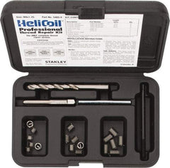 Heli-Coil - 18 Inserts, M8x1.25 Metric Coarse, Thread Repair Kit - 12mm Insert Length - Exact Tool & Supply