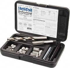 Heli-Coil - 18 Inserts, M12x1.75 Metric Coarse, Thread Repair Kit - 18mm Insert Length - Exact Tool & Supply