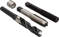 Heli-Coil - 6 Inserts, M16x2.00 Metric Coarse, Thread Repair Kit - 24mm Insert Length - Exact Tool & Supply