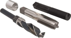 Heli-Coil - 4 Inserts, M20x2.50 Metric Coarse, Thread Repair Kit - 30mm Insert Length - Exact Tool & Supply