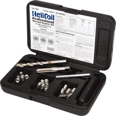 Heli-Coil - 18 Inserts, M8x1.00 Metric Fine, Thread Repair Kit - 12mm Insert Length - Exact Tool & Supply