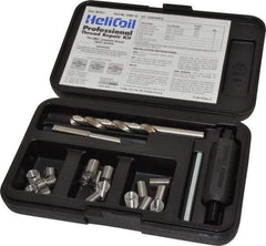 Heli-Coil - 18 Inserts, M10x1.00 Metric Fine, Thread Repair Kit - 15mm Insert Length - Exact Tool & Supply