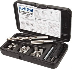 Heli-Coil - 18 Inserts, M12x1.25 Metric Fine, Thread Repair Kit - 18mm Insert Length - Exact Tool & Supply