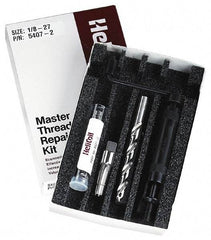Heli-Coil - 10 Inserts, 3/4-14, Thread Repair Kit - Includes Drill, Installation Tool and Tap - Exact Tool & Supply