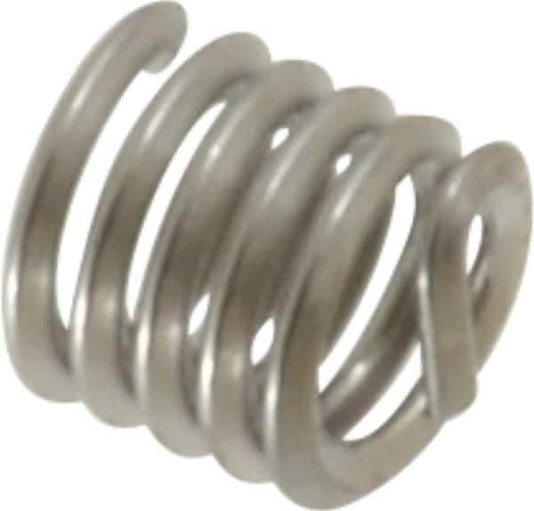 Heli-Coil - #4-40 UNC, 0.168" OAL, Free Running Helical Insert - Tanged, Stainless Steel - Exact Tool & Supply