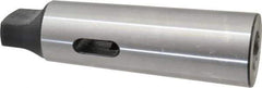 Interstate - MT3 Inside Morse Taper, MT5 Outside Morse Taper, Standard Reducing Sleeve - Soft with Hardened Tang, 1/4" Projection, 156mm OAL, 44.7mm Body Diam - Exact Tool & Supply