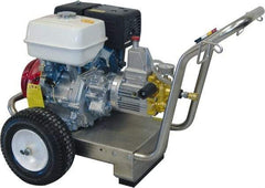 Dirt Killer - Gas, 13 hp, 3,500 psi, 4.2 GPM, Cold Water Pressure Washer - 50' x 3/8" Hose - Exact Tool & Supply