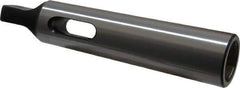 Interstate - MT2 Inside Morse Taper, MT3 Outside Morse Taper, Standard Reducing Sleeve - Hardened & Ground Throughout, 3/4" Projection, 194mm OAL, 30mm Body Diam - Exact Tool & Supply