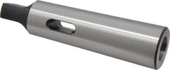 Interstate - MT2 Inside Morse Taper, MT4 Outside Morse Taper, Standard Reducing Sleeve - Hardened & Ground Throughout, 1/4" Projection, 215mm OAL, 30mm Body Diam - Exact Tool & Supply
