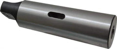 Interstate - MT2 Inside Morse Taper, MT5 Outside Morse Taper, Standard Reducing Sleeve - Hardened & Ground Throughout, 1/4" Projection, 247mm OAL, 30mm Body Diam - Exact Tool & Supply